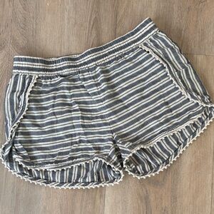 MADEWELL CASUAL STRIPED SHORTS